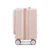 18" Carry On Luggage with Front Open Door &Laptop Interlayer, Hard Shell Suitcase Built-In TSA Luggage Lock